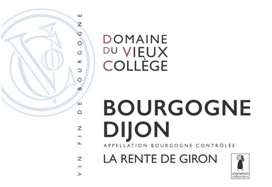 BOURGOGNE<br/>BLANC LA RENTE DE GIRON
