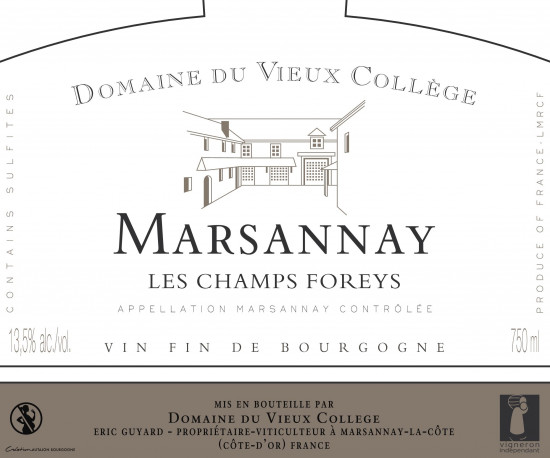 MARSANNAY <br/> LES CHAMPS FOREYS